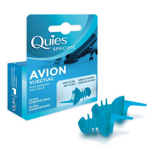 Quies Specific Protections Auditives Avion  Réutilisables