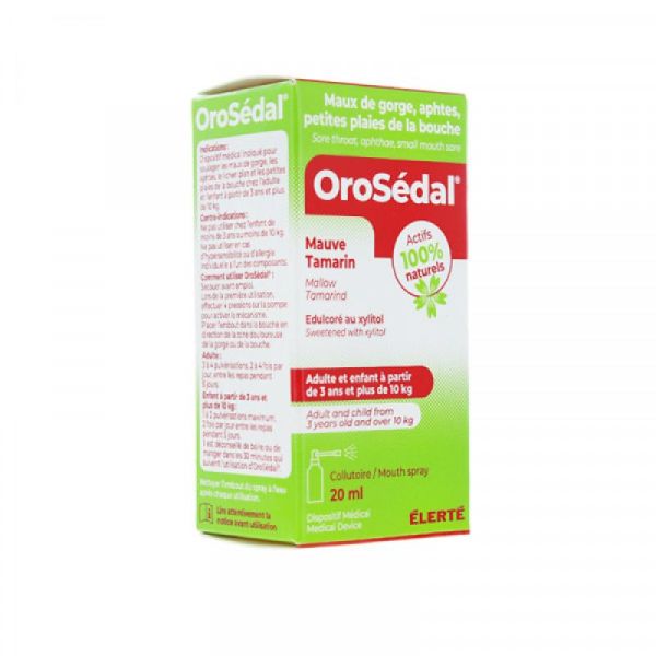 Orosédal collutoire 20ml