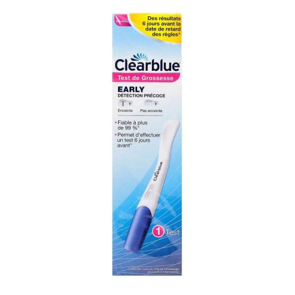 Clearblue Early Test de Grossesse x1