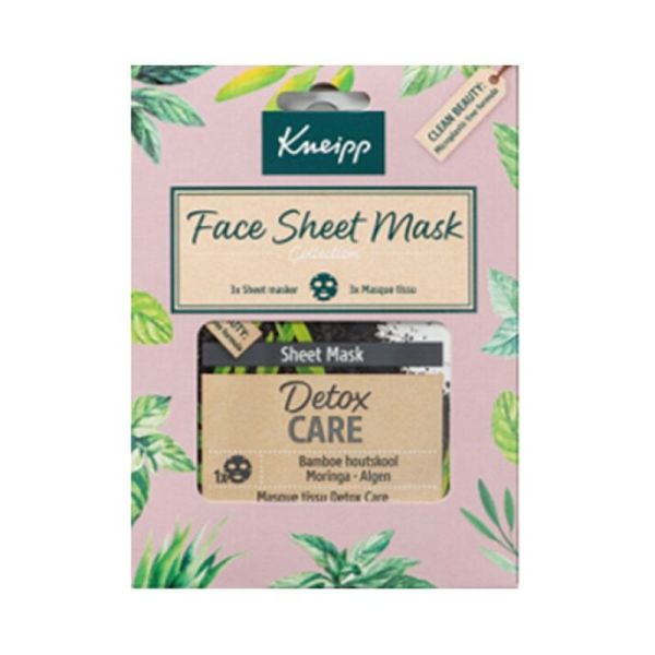 KNEIPP COFFRET MASQUES VISAGE TISSUS