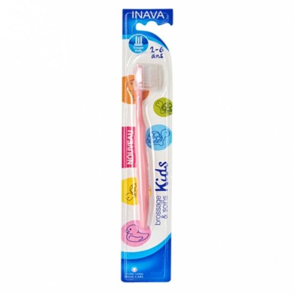 Brosse à dents Inava Kids 2/6 ans x1