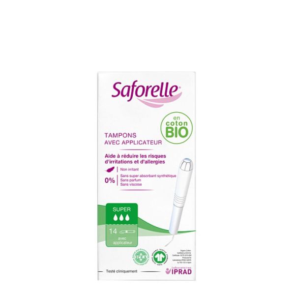 SAFORELLE TAMPONS SUPER X14