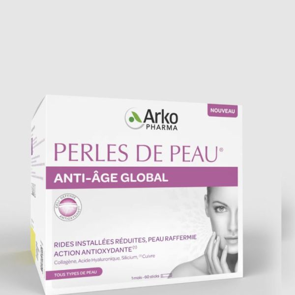 Perles de Peau Anti-âge Global 60 sticks