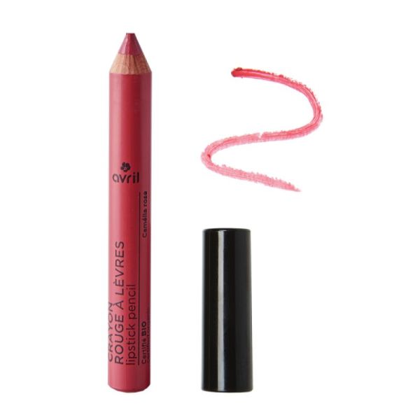 CRAYON ROUGE À LÈVRES CAMÉLIA ROSE CERTIFIÉ BIO