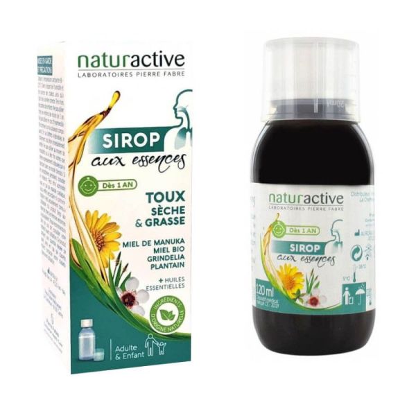 NATURACTIVE Sirop Aux Essences 120ml