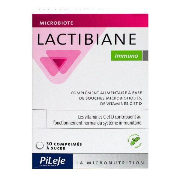 Lactibiane Immuno comprimes a sucer x30 pileje