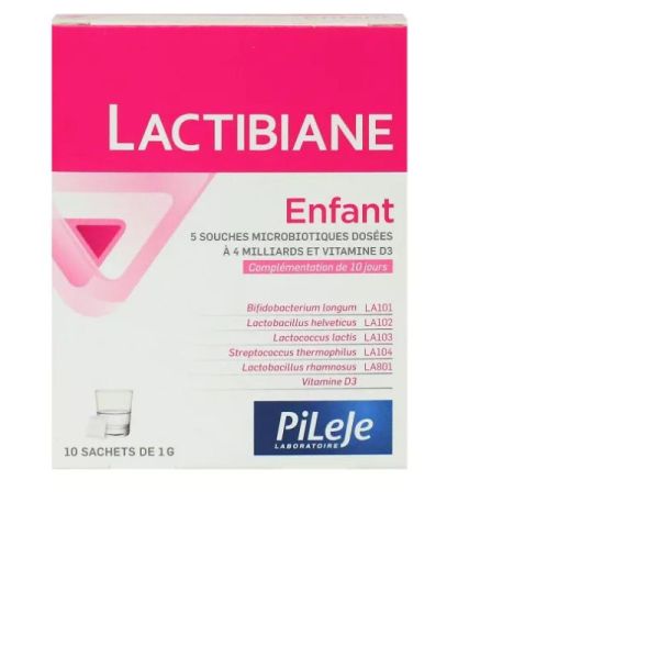 LACTIBIANE ENFANT X10 SACHETS