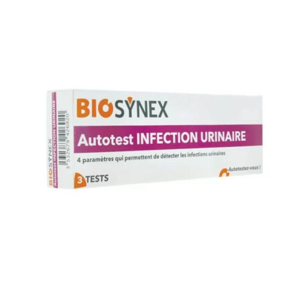 Biosynex  Autotest Infections Urinaires 3 tests