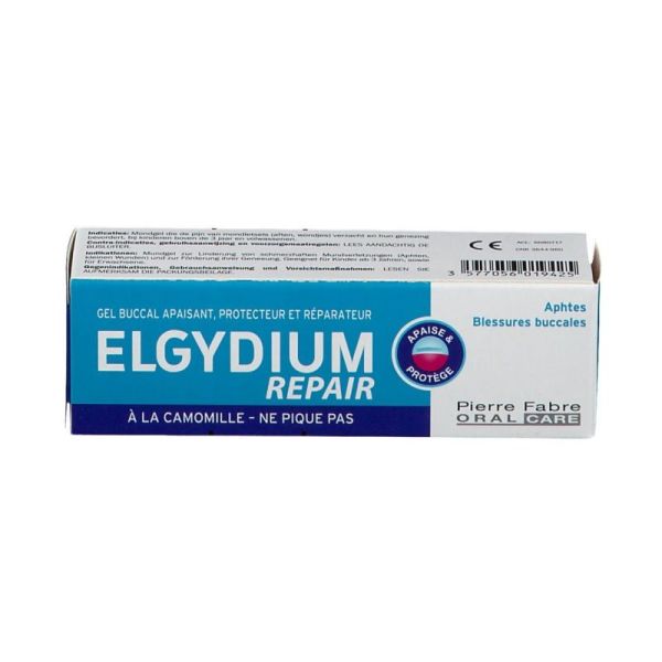 Elgydium Repair Gel Buccal 15ml