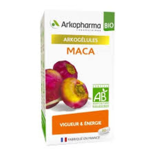 MACA BIO VIGUEUR ET ENERGIE 40 GELULES