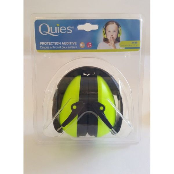 Quies Casque Anti bruit vert