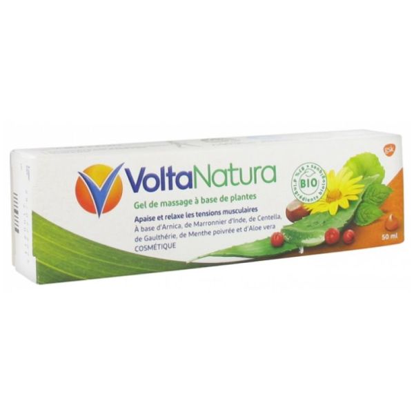 VoltaNatura Gel de Massage à Base de Plantes 50 ml