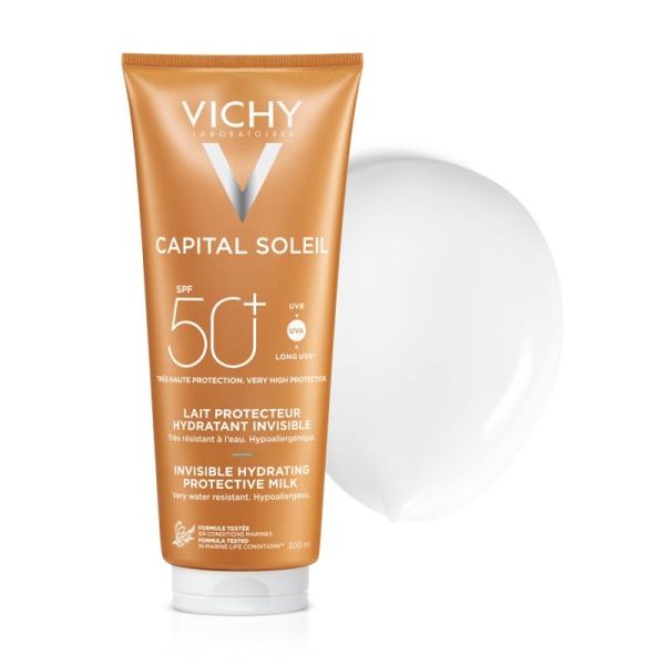 Capital Soleil Spf50+ Vichy Lait Fraîcheur Protecteur 300 ml