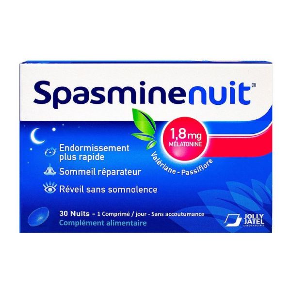 Spasminenuit sommeil Comprimés 30