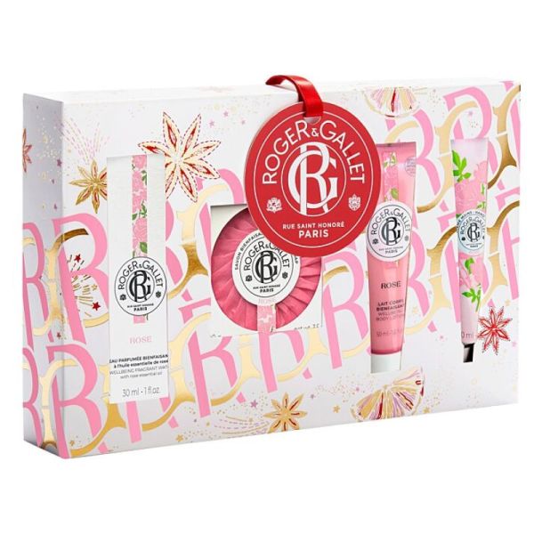 roger gallet coffret rituel rose