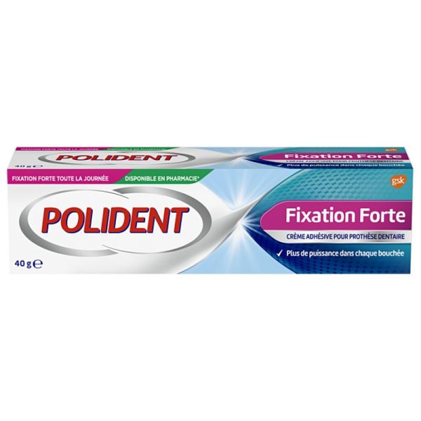 POLIDENT CREME ADHESIVE FIXATION FORTE