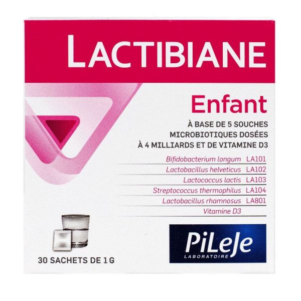 Lactibiane Enfant Sachets x30 pileje