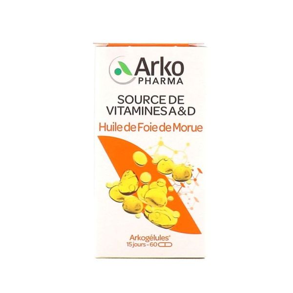 ARKO Huile de Foie de Morue x60 capsules