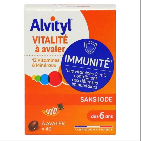 Alvityl Vitalité 40 comprimes