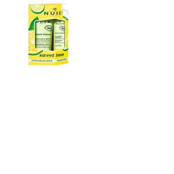 Nuxe Sweet Lemon Pack crème mains + stick