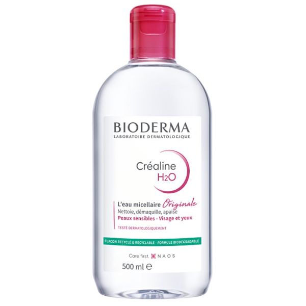 BIODERMA Créaline H2o Eau Micellaire 500ml