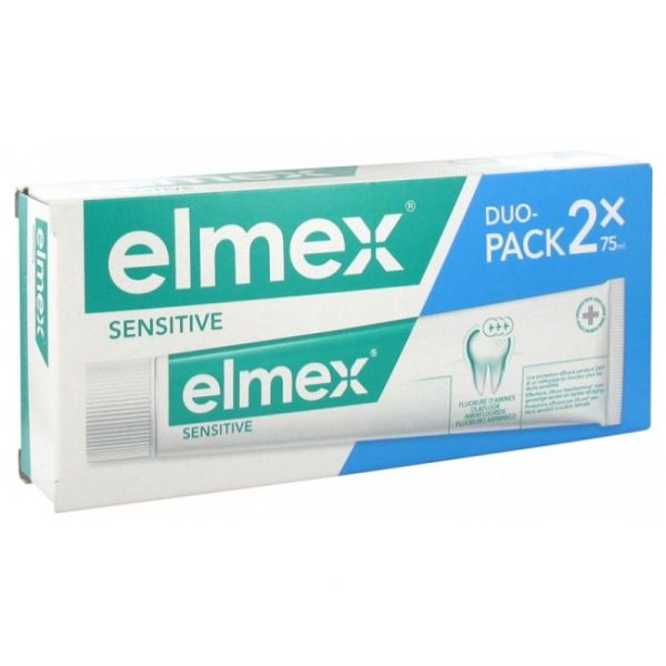 Elmex Professional Dentifrice Sensitif 2x75ml