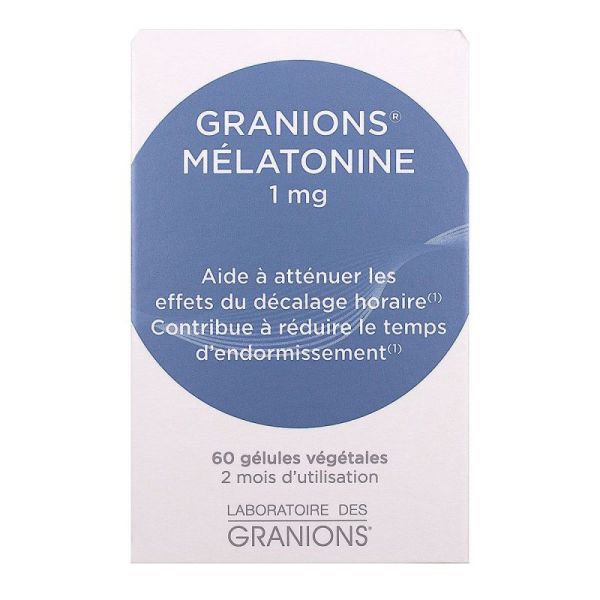 Granions Melatonine 1g Gélules x60