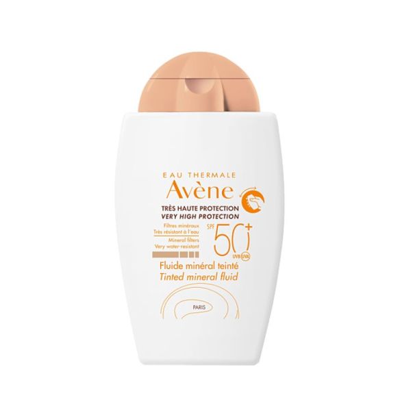 AVENE Solaire Spf50+ Fluide Minéral Teinté