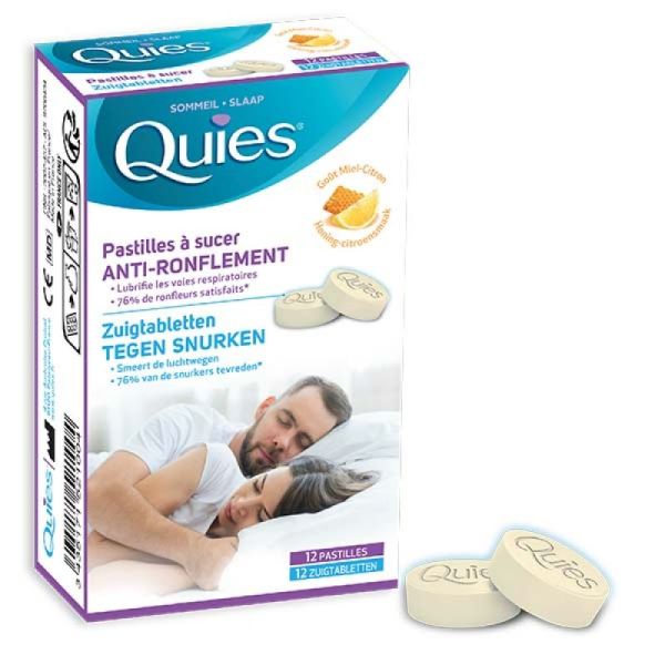 Quies Anti ronflement Pastilles Miel/citron