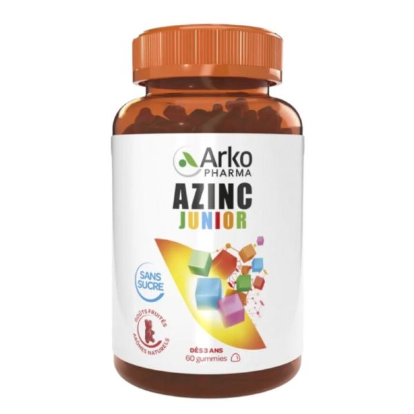 AZINC JUNIOR MULTIVITAMINES GUMMIES 60