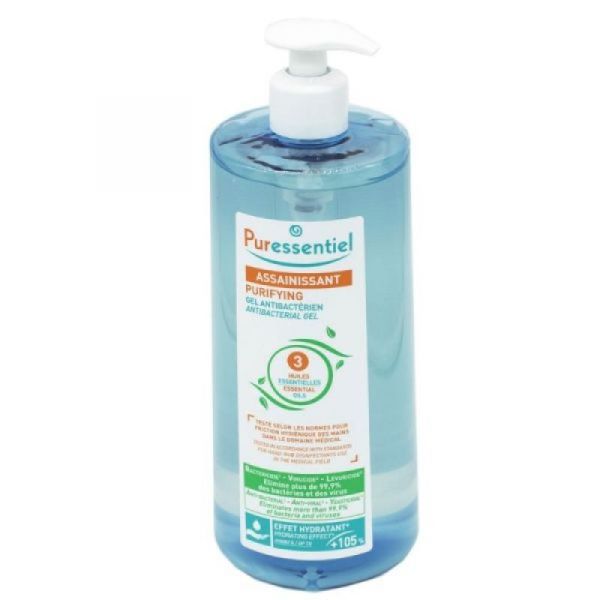 Puressentiel Assainissant Gel Antibactérien 975ml Flacon pompe