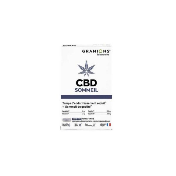 GRANIONS CBD SOMMEIL 30CP