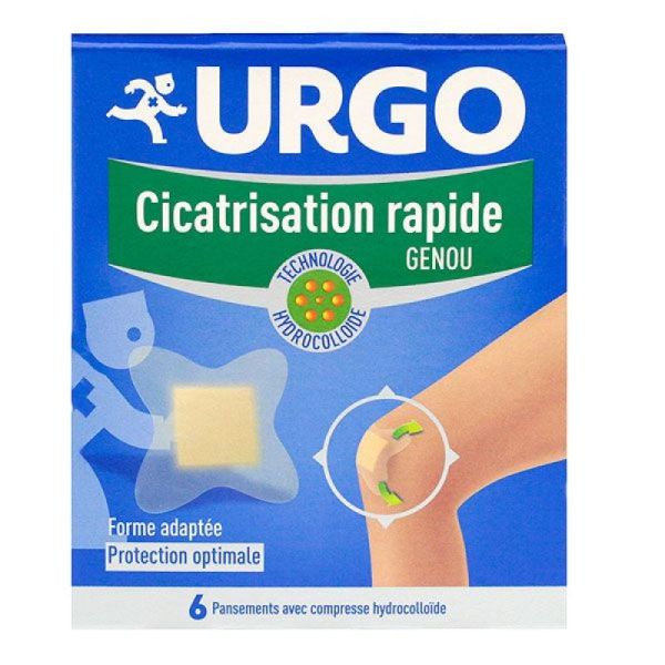 Urgo Pansements Hydrocolloides Genoux x6