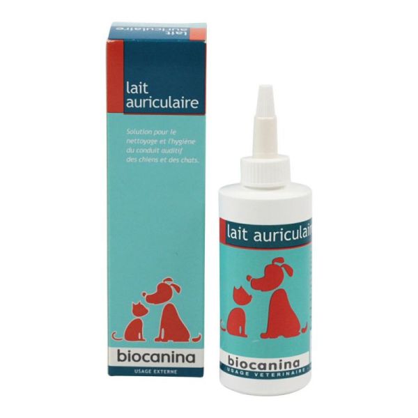 Biocanina Lait nettoyant Auriculaire 90ml pour chien et chat