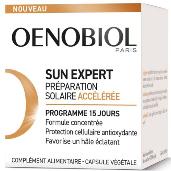 Sun Expert Préparation Solaire Accélérée 15 capsules