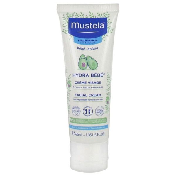 Mustela Hydra Bebe Crème Visage Peau normale 40ml