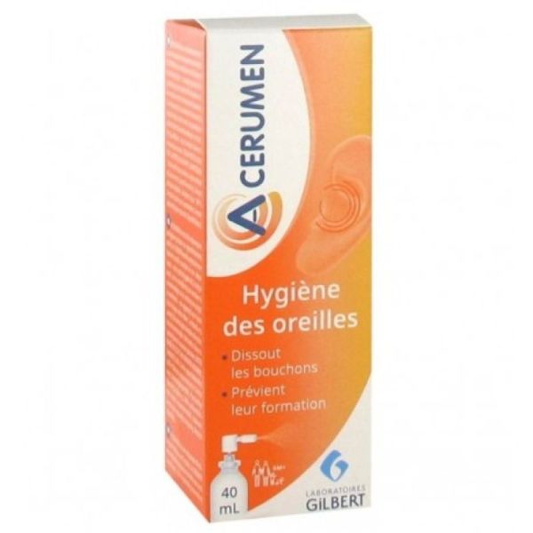 A-Cerumen Hygiène Oreilles Spray 40ml