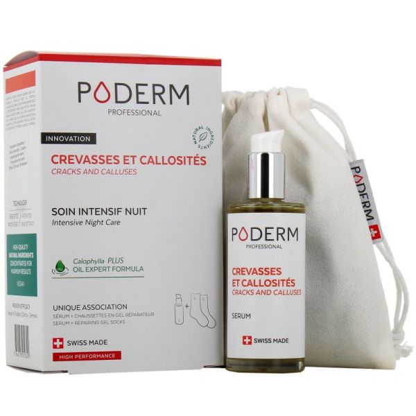 PODERM SERUM NUIT PIEDS CREVASSES/CALLOSITES