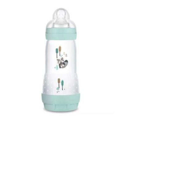 MAM Biberon Easy Start  Anti coliques Aqua Débit3 320ml